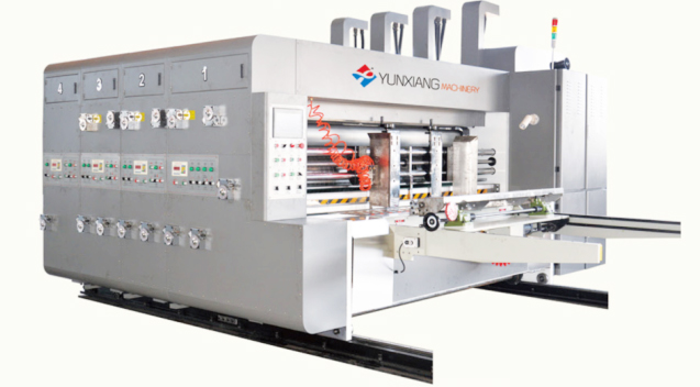 1200型中速水墨印刷開槽模切機(jī)